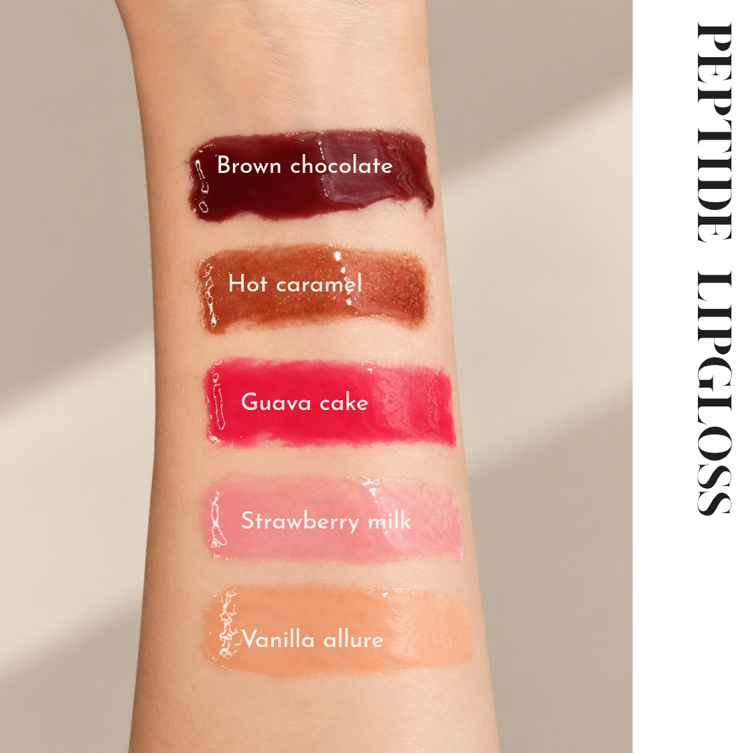 Peptide lipgloss