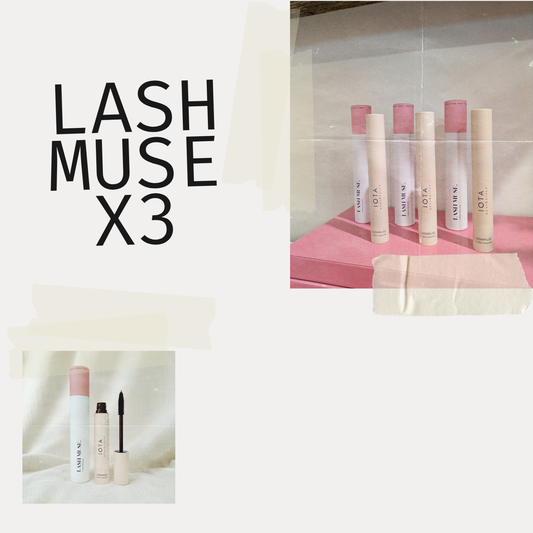Lash muse trio // 3 x lash muse tubing mascara