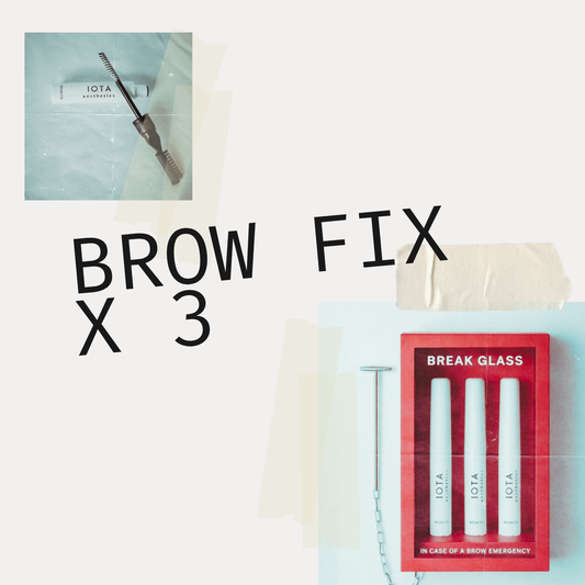 BROW FIX TRIO // 3 x brow fix