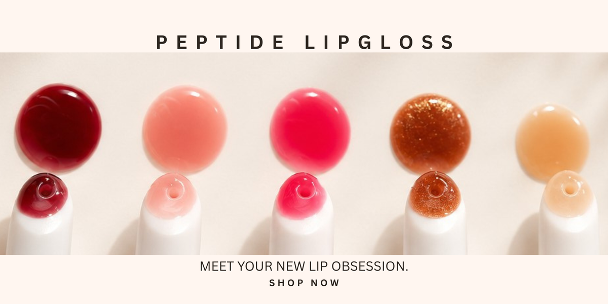 Peptide lipgloss