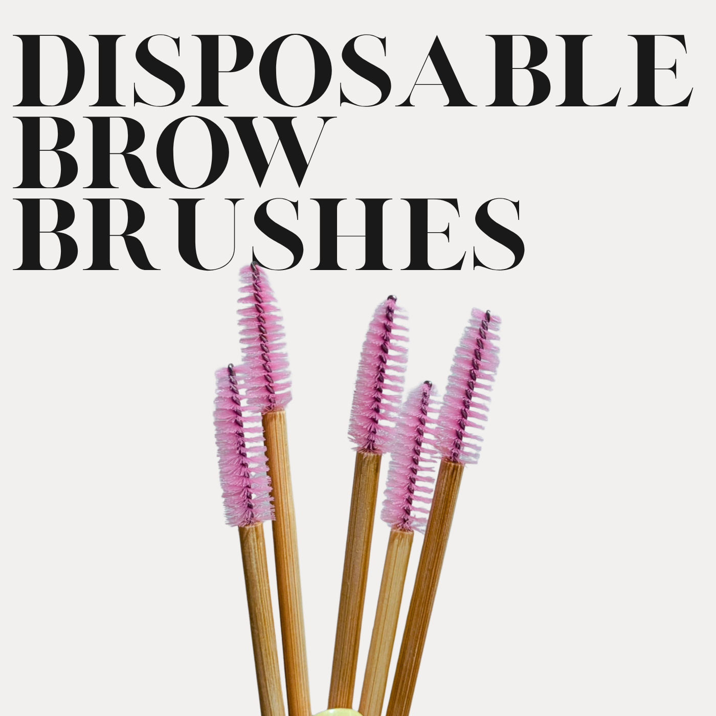 Eco Brow Brushes/Spoolies (disposable)