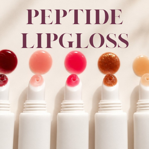 Peptide lipgloss